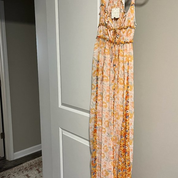 FREE PEOPLE DANCE WITH ME PRINTED MAXI - Picture 3 of 3